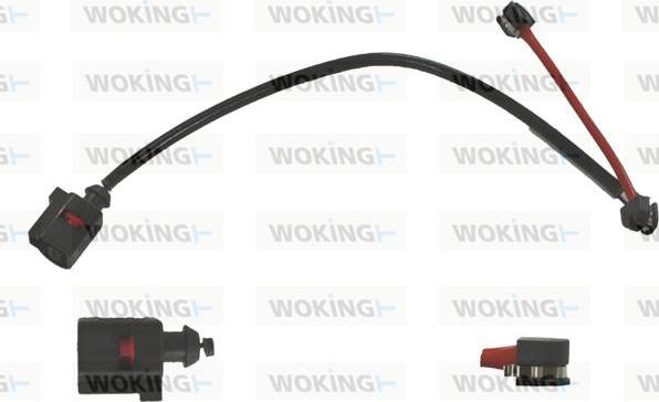 Woking 001149 - Warning Contact, brake pad wear autospares.lv