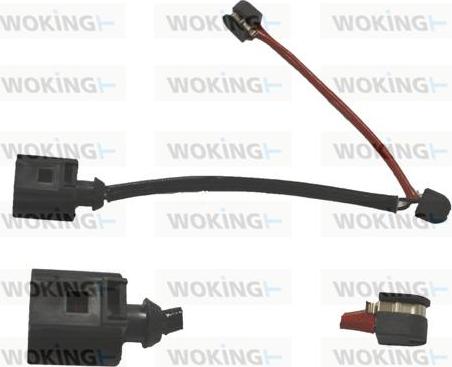 Woking 001147 - Warning Contact, brake pad wear autospares.lv