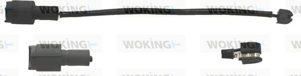 Woking 001156 - Warning Contact, brake pad wear autospares.lv