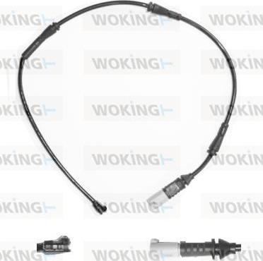 Woking 001130 - Warning Contact, brake pad wear autospares.lv