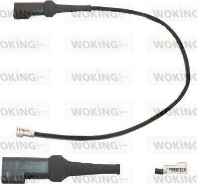 Woking 001138 - Warning Contact, brake pad wear autospares.lv