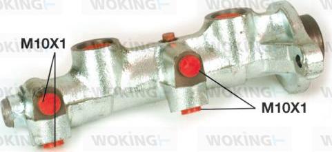 Woking C1020.65 - Brake Master Cylinder autospares.lv