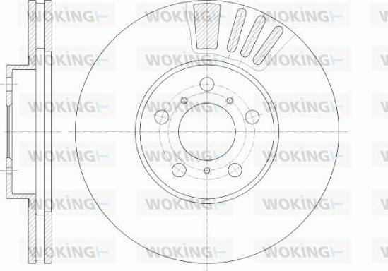 Remsa 6935.10 - Brake Disc autospares.lv