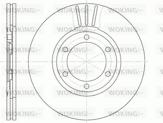 Lucas Electrical DF 1422 - Brake Disc autospares.lv