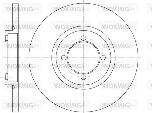 ATE 24.0113-0172.1 - Brake Disc autospares.lv