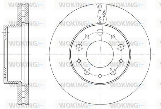 FTE BS7170 - Brake Disc autospares.lv