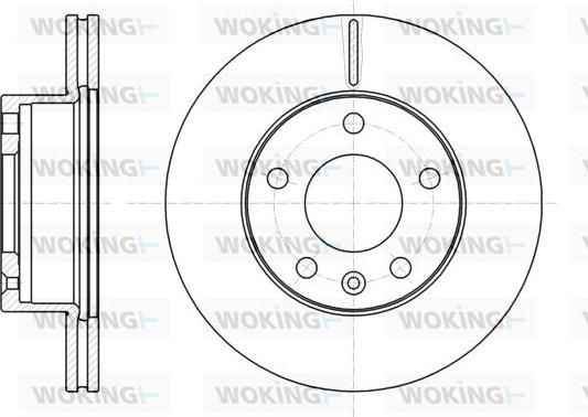 Quinton Hazell BSF5655 - Brake Disc autospares.lv