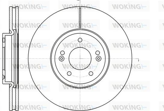 NAP NBD1542 - Brake Disc autospares.lv