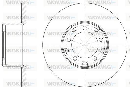 KWP 129210 - Brake Disc autospares.lv