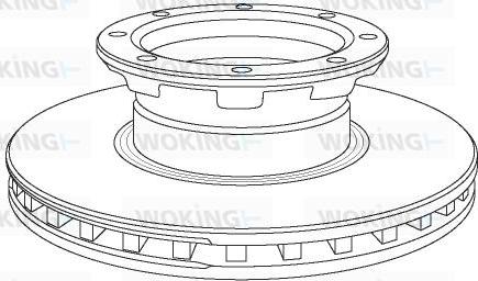 SBP 02-ME001 - Brake Disc autospares.lv