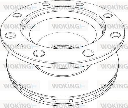 Sampa 06237801 - Brake Disc autospares.lv