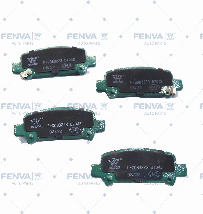 WXQP 40415 - Brake Pad Set, disc brake autospares.lv