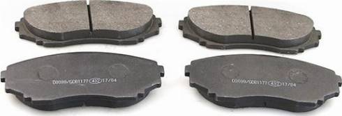 WXQP 40431 - Brake Pad Set, disc brake autospares.lv