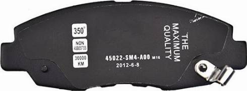 WXQP 40192 - Brake Pad Set, disc brake autospares.lv
