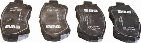 WXQP 40169 - Brake Pad Set, disc brake autospares.lv