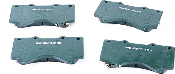 WXQP 40799 - Brake Pad Set, disc brake autospares.lv