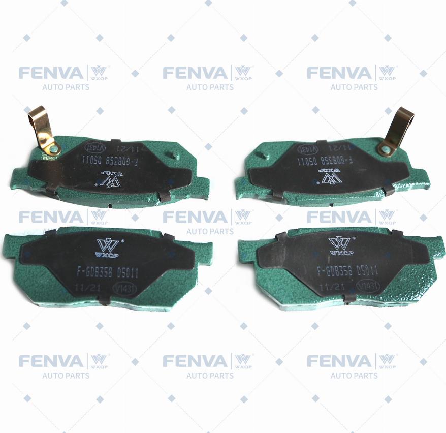 WXQP 40750 - Brake Pad Set, disc brake autospares.lv