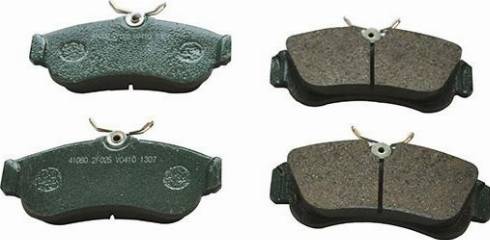 WXQP 40760 - Brake Pad Set, disc brake autospares.lv