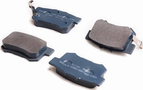 WXQP 41890 - Brake Pad Set, disc brake autospares.lv