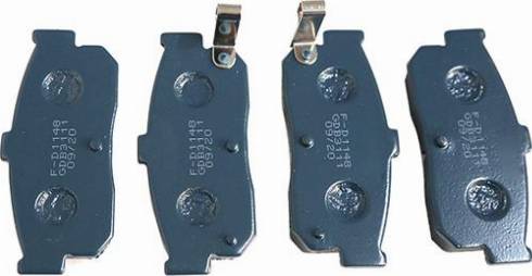 WXQP 41873 - Brake Pad Set, disc brake autospares.lv