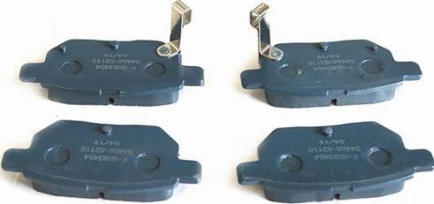 WXQP 42929 - Brake Pad Set, disc brake autospares.lv