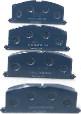 WXQP 42636 - Brake Pad Set, disc brake autospares.lv