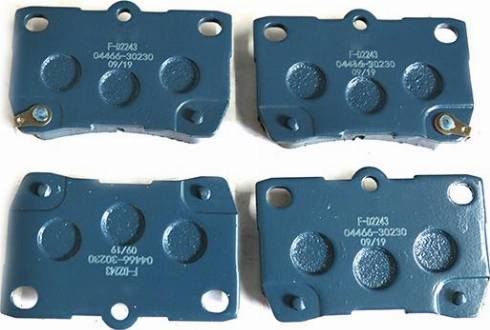 WXQP 42144 - Brake Pad Set, disc brake autospares.lv