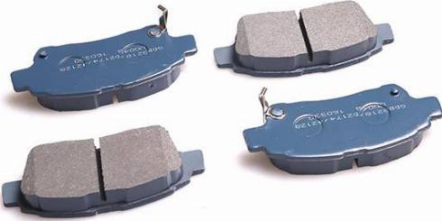 WXQP 42128 - Brake Pad Set, disc brake autospares.lv