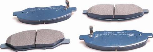 WXQP 42123 - Brake Pad Set, disc brake autospares.lv