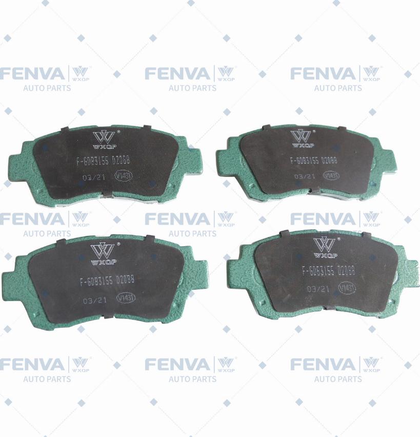 WXQP 42800 - Brake Pad Set, disc brake autospares.lv