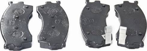 WXQP 42235 - Brake Pad Set, disc brake autospares.lv