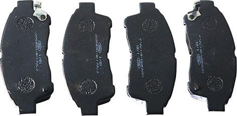 WXQP 42230 - Brake Pad Set, disc brake autospares.lv