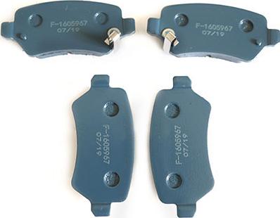 WXQP 540021 - Brake Pad Set, disc brake autospares.lv