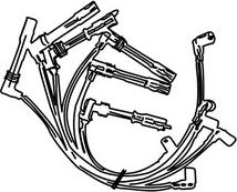 WXQP 550003 - Ignition Cable Kit autospares.lv