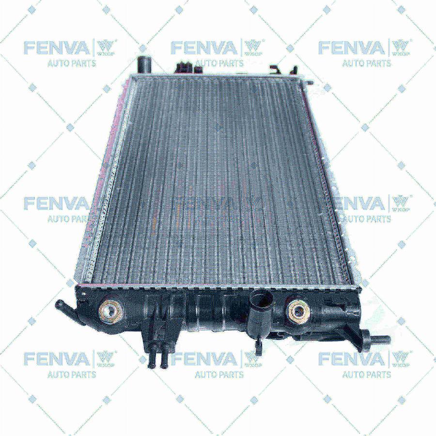 WXQP 580169 - Radiator, engine cooling autospares.lv