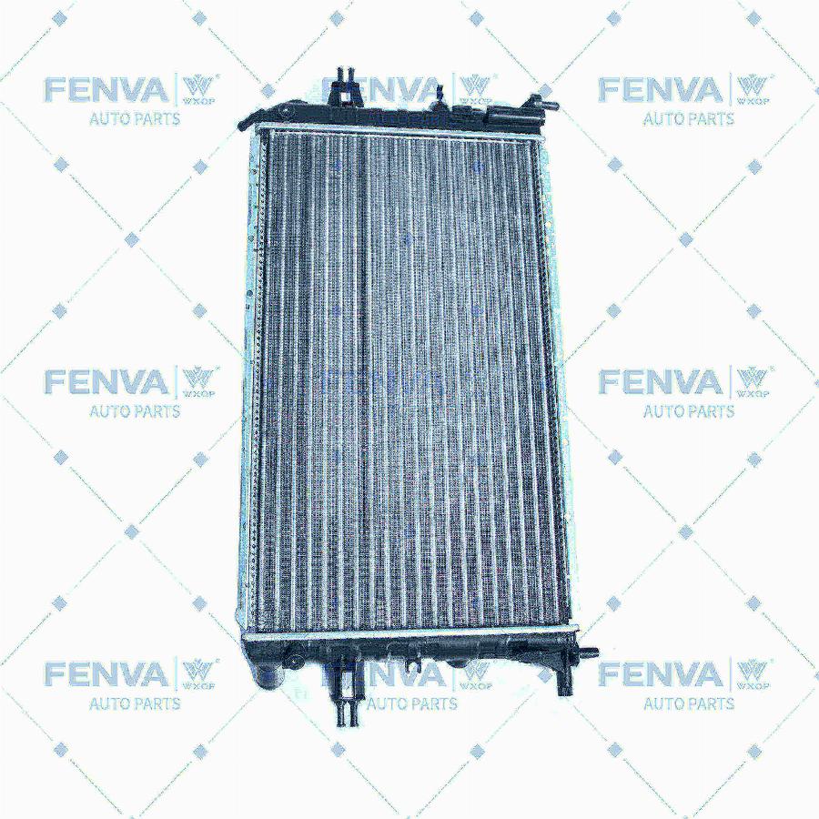 WXQP 580169 - Radiator, engine cooling autospares.lv