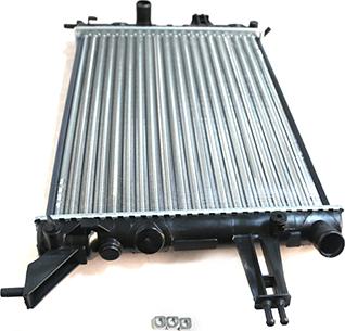 WXQP 580127 - Radiator, engine cooling autospares.lv