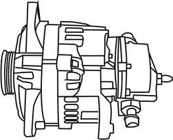 WXQP 650015 - Alternator autospares.lv