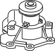 WXQP 620037 - Water Pump autospares.lv