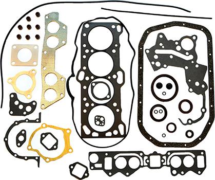 WXQP 00124 - Full Gasket Set, engine autospares.lv