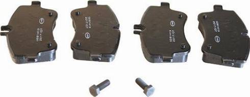 WXQP 140941 - Brake Pad Set, disc brake autospares.lv