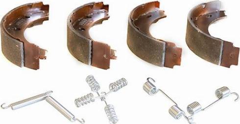 WXQP 140955 - Brake Shoe Set, parking brake autospares.lv