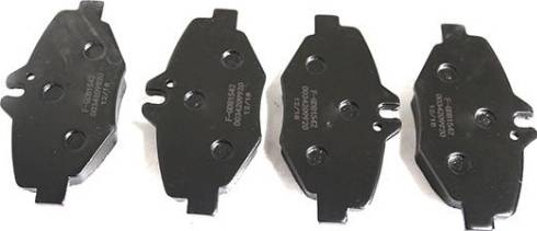 WXQP 140989 - Brake Pad Set, disc brake autospares.lv