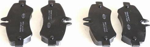 WXQP 140935 - Brake Pad Set, disc brake autospares.lv