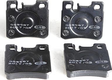 WXQP 140979 - Brake Pad Set, disc brake autospares.lv