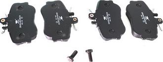 WXQP 140641 - Brake Pad Set, disc brake autospares.lv