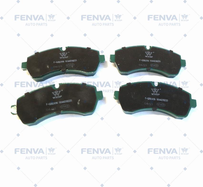 WXQP 140665 - Brake Pad Set, disc brake autospares.lv