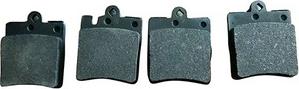 WXQP 140627 - Brake Pad Set, disc brake autospares.lv