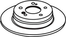 WXQP 140143 - Brake Disc autospares.lv