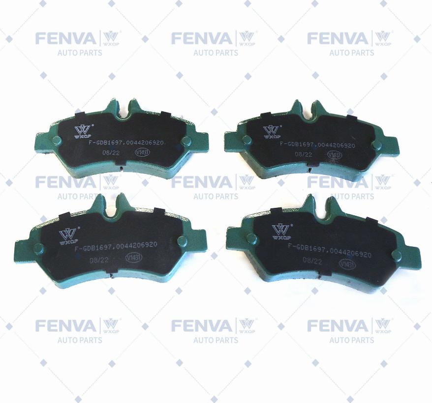 WXQP 140255 - Brake Pad Set, disc brake autospares.lv